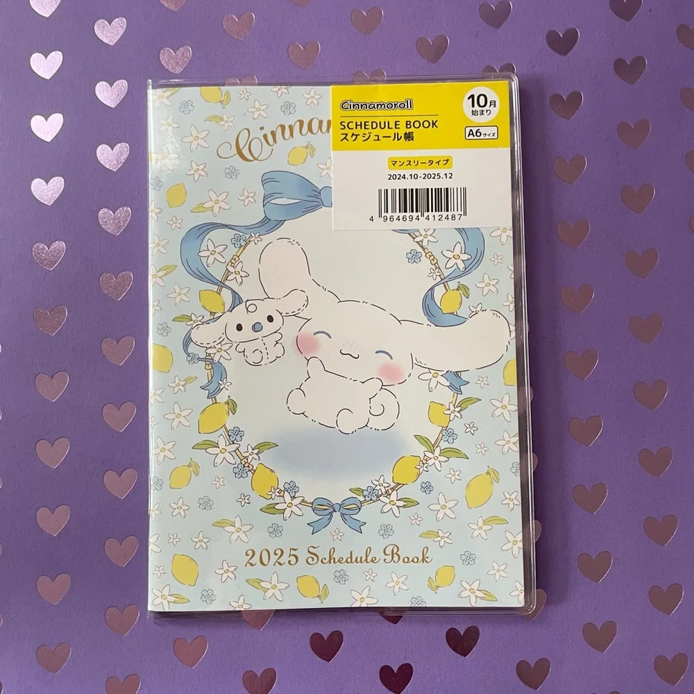 Cinnamoroll 2025 Schedule Book